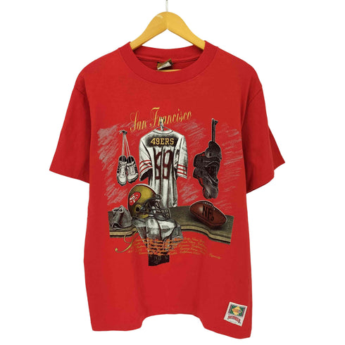 ナツメグ NUTMEG 90S USA製 NFL Tシャツ メンズ import:M